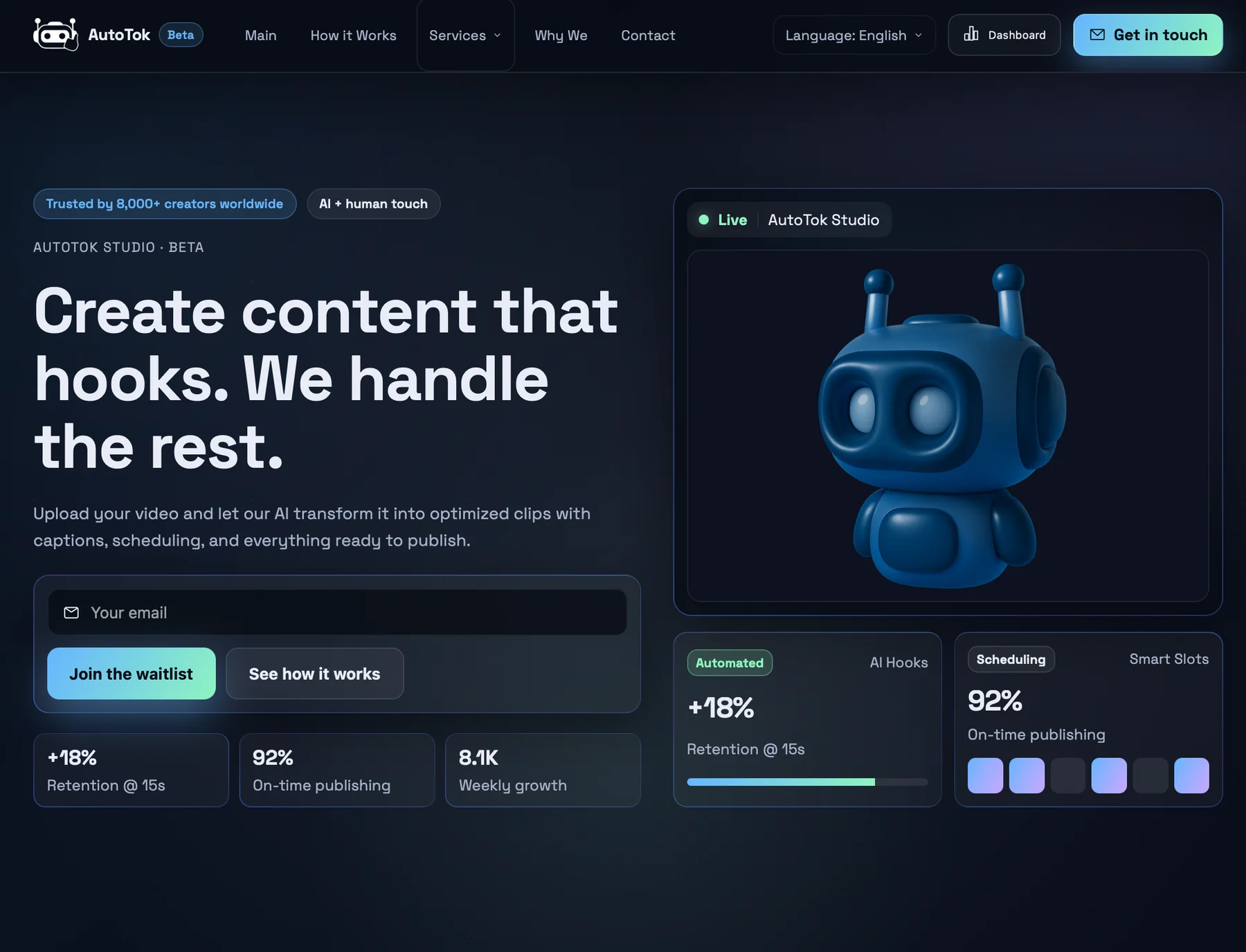 Autotok — The product proposition