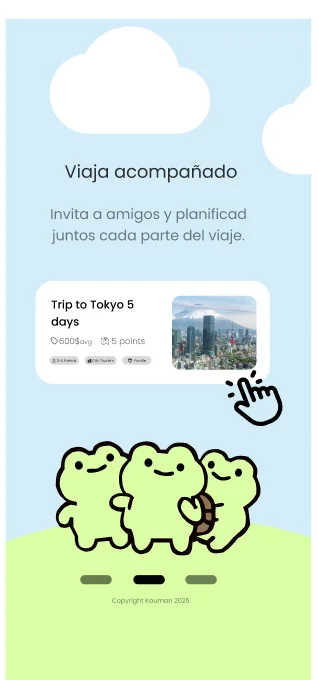 Kaeru — Travelling together